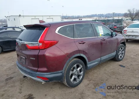 2017 Honda Cr-V Ex from USA, damaged, VIN 2HKRW2H56HH647602